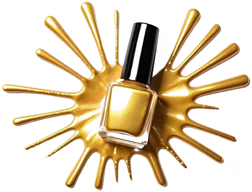 Gold Splash Nail Polish